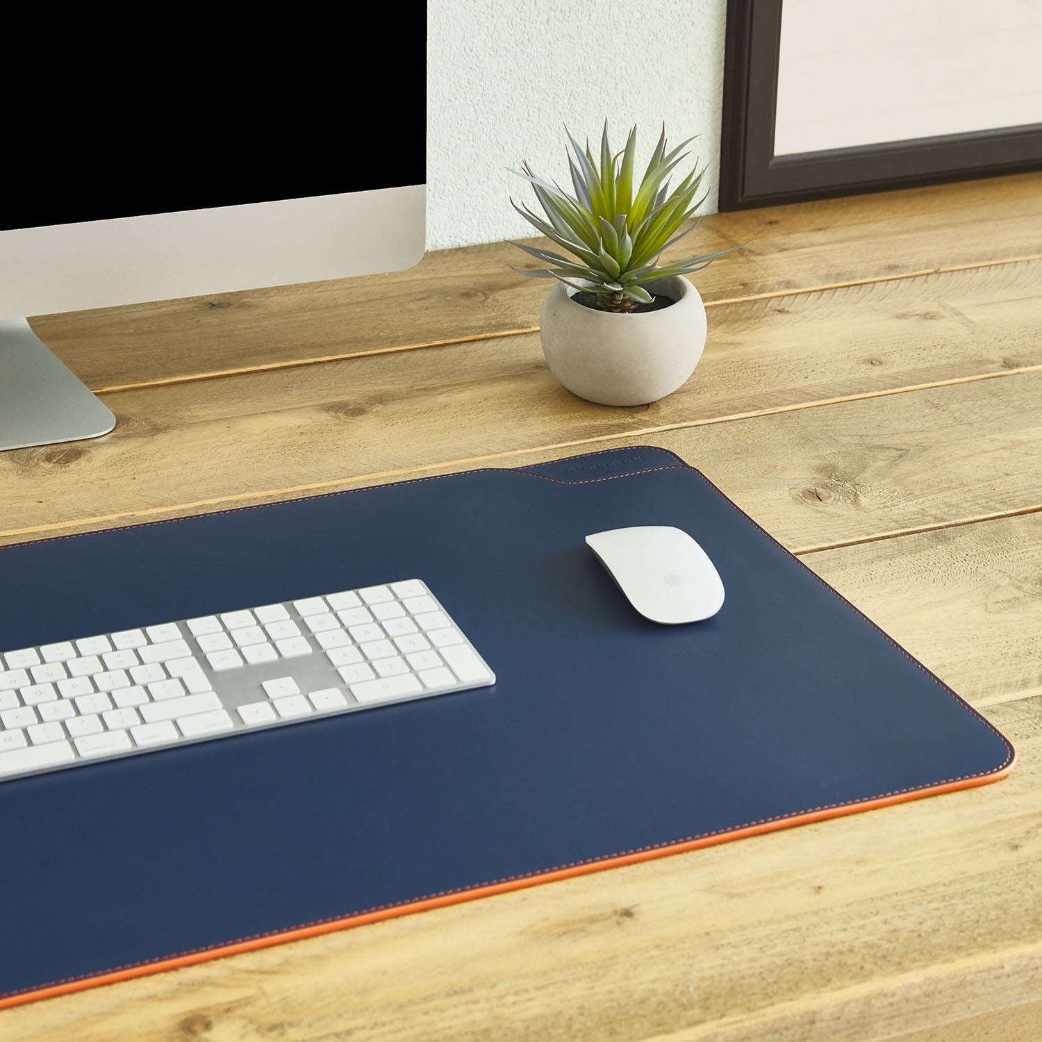 Blue Desk Mat