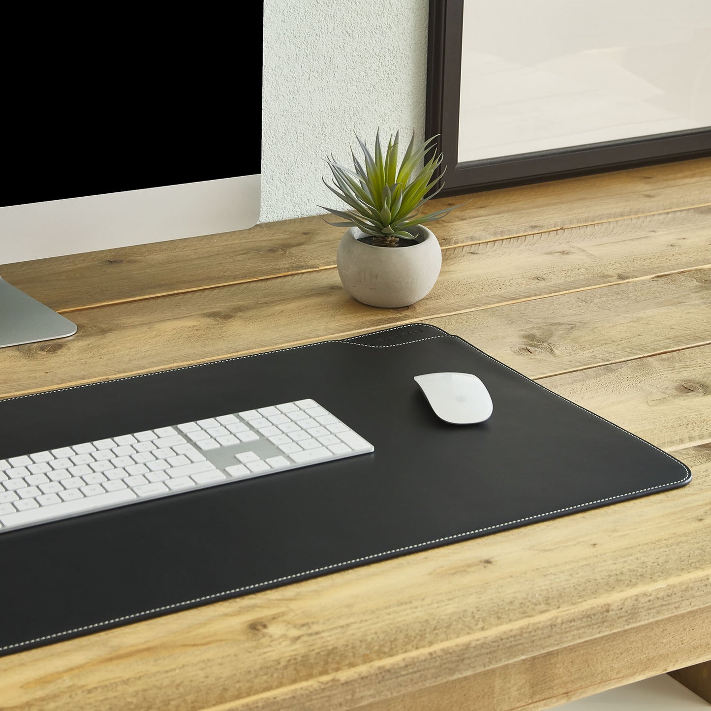 Black Desk Mat