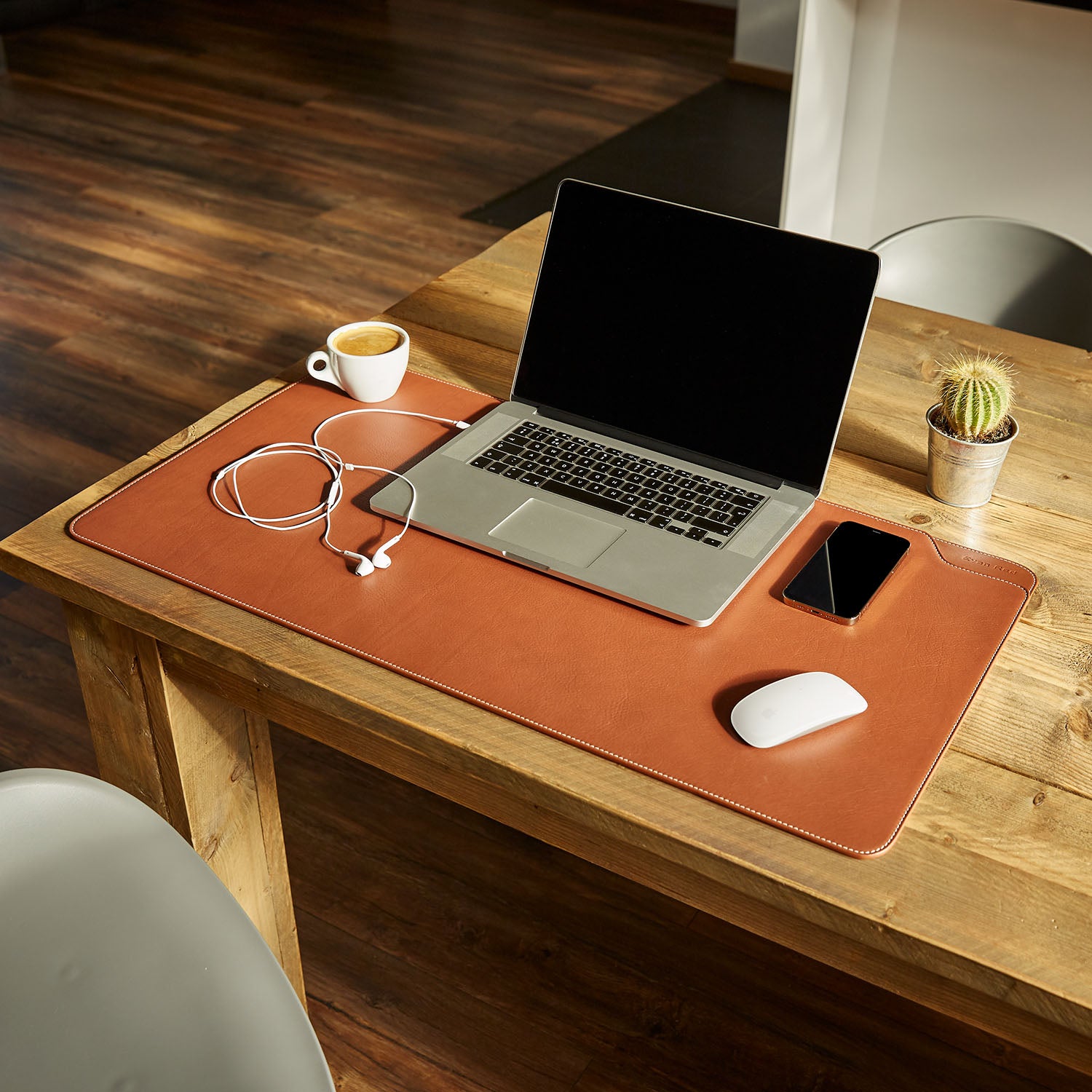 Brown Desk Mat